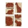 Recollections African Animals Wood Stamp Set, 6 Pack view 2