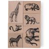 Recollections African Animals Wood Stamp Set, 6 Pack view 4