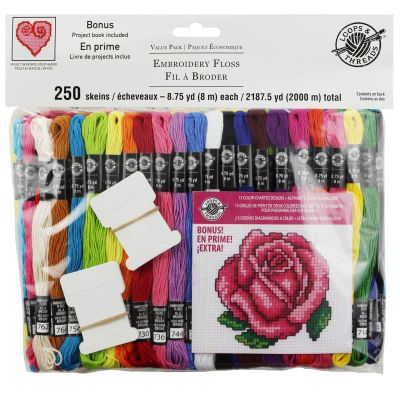 Loops & Threads Embroidery Floss Value Pack