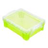Simply Tidy Green Stacking Crayon Box - Plastic Storage Containers for School Supplies, Sewing and Crafts - Bulk 36 Pack view 3