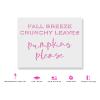 Fall Breeze Pumpkin Please Stencil - Perfect for Autumn Crafting and Home Decor, Kitchen Decor view 2