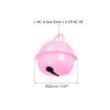 uxcell Jingle Bells, 22mm 12pcs Craft Bells for DIY Holiday Decoration, Musical Party, Home, Festival, Wedding, Light Pink view 2
