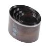 4-Piece Oval Leather Cutting Die Set Alloy Steel Punch Tool for DIY Handbag Wallet Craft Making view 1