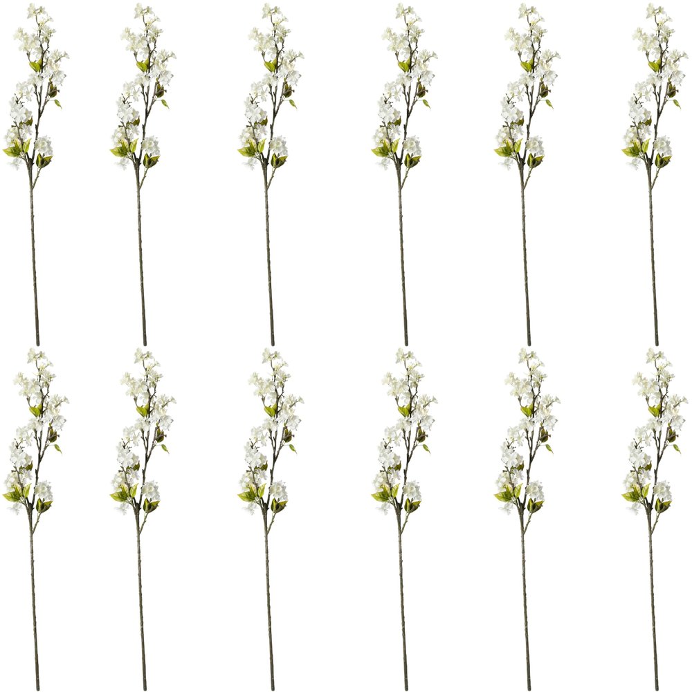 Ashland Cream Blossom Spray, 12 Pack