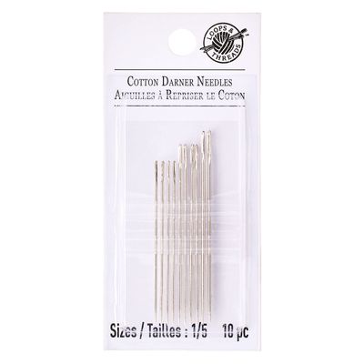 Loops & Threads Cotton Darners, 18 Packs: 10 ct. (180 Total)