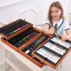 DDYYCX Art Supplies, 174 Piece Deluxe Wooden Art Set, Coloring Drawing Art Set, Drawing Art Kit with Crayons, Oil Pastels, Colored Pencils, Sketch Pencils, Paint Brush view 3