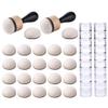 46Pcs /Set Mini Ink Blending Tool,with Foams Replacement Refill Foam Set Including 24 Pcs Replacement Foam Pads with Pads Storage Box for Blending Scrapbooking Painting Drawing Art SuppliesInk Tool view 1