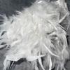 homeemoh Natural Turkey Feathers Trim for Costume Sewing Crafts Feather Fringe Trim 4-6 Inch in Width Pack of 1 Yard,White view 2