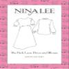 Nina Lee Sewing Pattern Park Lane Dress & Blouse Tops, Dresses view 1