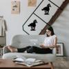 Horse Resin Silicone Mold, Run to The Right Epoxy Casting Mold for Wall Hanging Decoration, Shape Door Home Office Wall Pendant, DIY Handmade Art Gift view 4