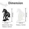 Horse Resin Silicone Mold - Epoxy Casting for Wall Hanging Decoration, DIY Handmade Art Gift view 2