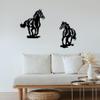 Horse Resin Silicone Mold - Epoxy Casting for Wall Hanging Decoration, DIY Handmade Art Gift view 4