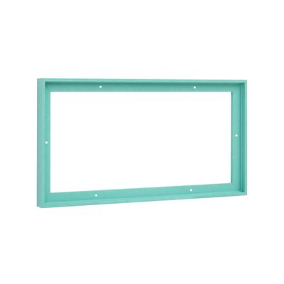 Pixy Canvas 24x48 Floater Frame for Canvas Paintings. 12 Colors. Floating Frame fits 5/8", 3/4" & max 7/8" Deep Stretched Canvas & Wood Panels (Lucite Green, 24 x 48 inch)