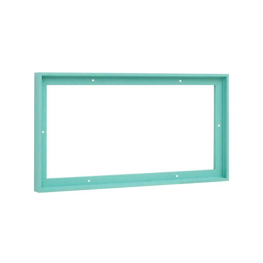 Pixy Canvas 24x48 Floater Frame for Canvas Paintings. 12 Colors. Floating Frame fits 5/8", 3/4" & max 7/8" Deep Stretched Canvas & Wood Panels (Lucite Green, 24 x 48 inch)