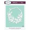 Creative Expressions Paper Cuts-Autumnal Wreath-Craft Die, Metal, 14.1 x 14.6 cm view 1