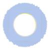 16x16 Mat Bevel Cut for 5x5 Photos - Precut Baby Blue Circle Shaped Photo Mat Board Opening - Acid Free Matte to Protect Your Pictures - Bevel Cut for Family Photos, Pack of 25 Matboards view 3
