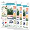 Paper House Productions Green Leaves Planner Stickers Multipack (Pack of 3) view 1