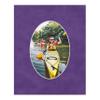 8x10 Mat Bevel Cut for 5x8 Photos - Precut Purple Crocus Suede Oval Shaped Photo Mat Board Opening - Acid Free Matte to Protect Your Pictures - Bevel Cut for Family Photos, Pack of 1 Matboard view 4
