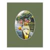 16x20 Mat Bevel Cut for 13.5x17 Photos - Precut Dill Green Oval Shaped Photo Mat Board Opening - Acid Free Matte to Protect Your Pictures - Bevel Cut for Family Photos, Pack of 25 Matboards view 4