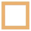 10x10 Mat Bevel Cut for 6x6 Photos - Precut Topaz Orange Square Shaped Photo Mat Board Opening - Acid Free Matte to Protect Your Pictures - Bevel Cut for Family Photos, Pack of 1 Matboard view 3