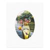 16x20 Mat Bevel Cut for 12x16 Photos - Precut Oyster Shell White Oval Shaped Photo Mat Board Opening - Acid Free Matte to Protect Your Pictures - Bevel Cut for Family Photos, Pack of 10 Matboards view 4