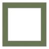 16x16 Mat Bevel Cut for 12x12 Photos - Precut Dill Green Square Shaped Photo Mat Board Opening - Acid Free Matte to Protect Your Pictures - Bevel Cut for Family Photos, Pack of 1 Matboard view 3