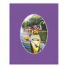 16x20 Mat Bevel Cut for 12x16 Photos - Precut Dark Purple Oval Shaped Photo Mat Board Opening - Acid Free Matte to Protect Your Pictures - Bevel Cut for Family Photos, Pack of 10 Matboards view 4