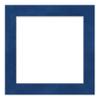 10x10 Mat Bevel Cut for 6x6 Photos - Precut Brooke Blue Suede Square Shaped Photo Mat Board Opening - Acid Free Matte to Protect Your Pictures - Bevel Cut for Family Photos, Pack of 1 Matboard view 3