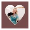 13x13 Mat Bevel Cut for 9x9 Photos - Precut Maroon Heart Shaped Photo Mat Board Opening - Acid Free Matte to Protect Your Pictures - Bevel Cut for Family Photos, Pack of 25 Matboards view 4