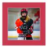 Poster Palooza 10x10 Mat Bevel Cut for 6x6 Photos - Precut Deep Red Square Shaped Photo Mat Board Opening - Acid Free Matte to Protect Your Pictures - Bevel Cut for Family Photos, Pack of 1 Matboard view 4