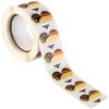 Bear Pride Heart Stickers * 500 Per Roll Approximately (1" x 1") LGBTQ Scrapbooking view 1