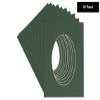 16x24 Mat Bevel Cut for 12x21 Photos - Precut Hunter Green Oval Shaped Photo Mat Board Opening - Acid Free Matte to Protect Your Pictures - Bevel Cut for Family Photos, Pack of 10 Matboards view 3
