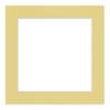 10x10 Mat Bevel Cut for 6x6 Photos - Precut Soft Yellow Square Shaped Photo Mat Board Opening - Acid Free Matte to Protect Your Pictures - Bevel Cut for Family Photos, Pack of 1 Matboard view 3