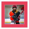 20x20 Mat Bevel Cut for 16x16 Photos - Precut Cardinal Red Square Shaped Photo Mat Board Opening - Acid Free Matte to Protect Your Pictures - Bevel Cut for Family Photos, Pack of 1 Matboard view 4