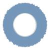 16x16 Mat Bevel Cut for 5x5 Photos - Precut Brittany Blue Circle Shaped Photo Mat Board Opening - Acid Free Matte to Protect Your Pictures - Bevel Cut for Family Photos, Pack of 25 Matboards view 3