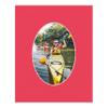 12x16 Mat Bevel Cut for 10x12 Photos - Precut Cardinal Red Oval Shaped Photo Mat Board Opening - Acid Free Matte to Protect Your Pictures - Bevel Cut for Family Photos, Pack of 1 Matboard view 4