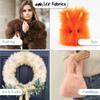 Ice Fabrics Faux Fur Fabric by The Yard - 60 Inches Wide Super Soft and Fluffy Shaggy Mohair Fur Fabric for Costumes, Apparel, Rugs, Pillows, Decorations and More - Bubble Gum - 4 Yards view 3
