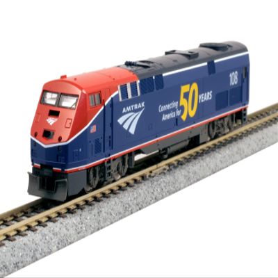 N GE P42 Amtrak Phase VI #108 w/ 50th Anniversary Logo