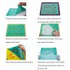 BOOLOOEN Self Adhesive Silk Screen Stencil Farmhouse Stencils Farm Animal Stencils Silk Screen Transfers Reusable Chalk Paste Stencil Paint on Wood, Fabric, Pillow, Wall DIY Home Decor Craft Project view 4