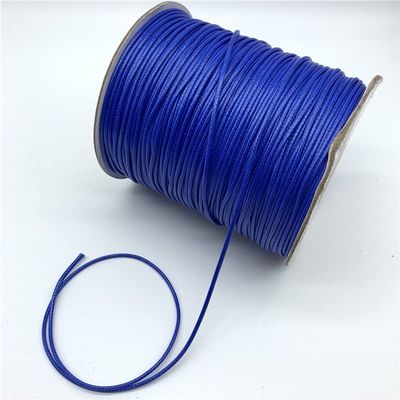 HZLXF1 10yards 1.5mm Colorful Waxed Cotton Cord Waxed Thread Cord String Strap Necklace Rope for Jewelry Making for Bracelet (Color : 09)
