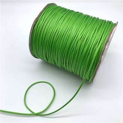 HZLXF1 0.5mm 0.8mm 1mm 1.5mm 2mm Light Green Waxed Cotton Cord Waxed Thread Cord String Strap Necklace Rope Suitable for Jewelry Making (Color : 1, Size : 1mm 10yards)