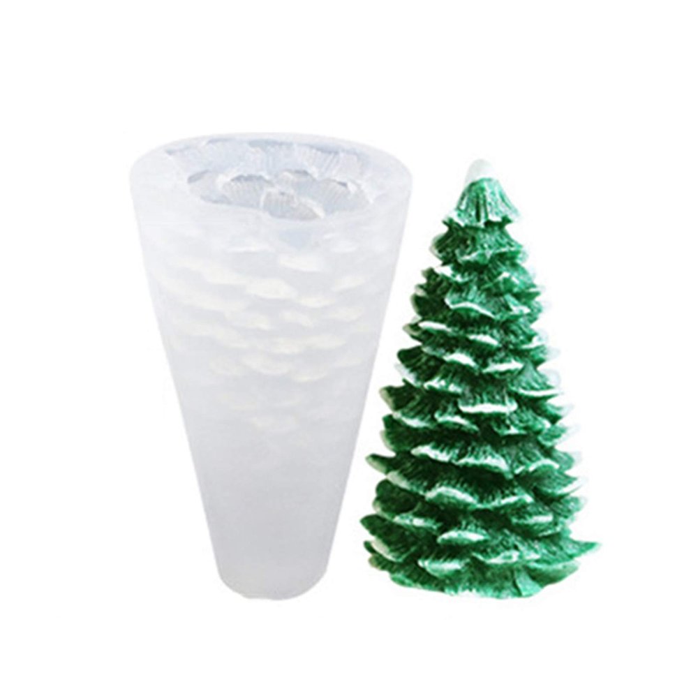 VALINK Christmas Tree Baking Mold DIY Chocolate Moulds, 3D Christmas Tree Cake Mould Silicone Chocolate Baking Mold 46