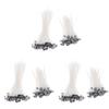 Uonlytech 450pcs Stable Burn Easy Handling Pre-Waxed Candle Wicks for Candle Making Projects view 1