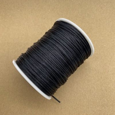 HZLXF1 1.0-2.0mm Nylon String Tassel Satin Rope Bracelet with Woven String for DIY String Necklace Bracelets (Color : 02, Size : 2.0mm(10yards))