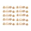 Brass Screw, 10 Sets Screw Rivets for Leather, Chicago Screws 5mm 6.5mm 8mm Optional, Brass Button Leather Screw Fasteners for Leather Rivet Belt(5mm) view 1