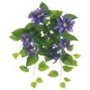 Allstate Artificial Morning Glory Floral Hanging Bush Spray - 20" - Purple view 1