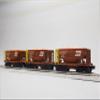 Burlington Northern Standard O ORE CAR (Hopper) 6 Pack #1 O Gauge view 3