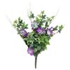 Allstate Petunia Artificial Floral Bush Spray - 20" - Purple view 3