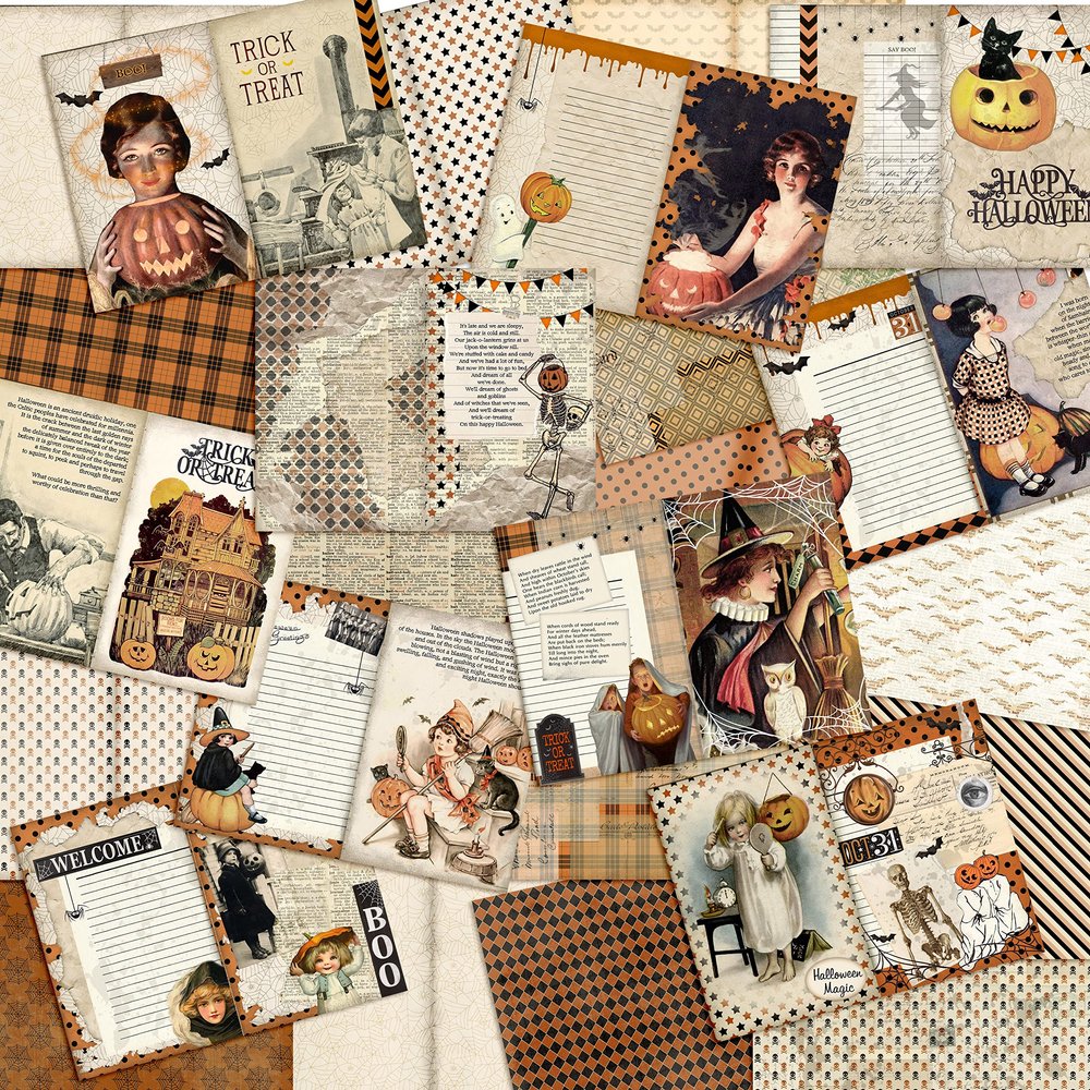 Sweet Halloween Journal Pages - EZ Journal 7803