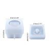 Diarypiece Aromatherapy Bottle Silicone Mold, Lotion Bottle Soap Dispenser Storage Resin UV Epoxy Mould view 3